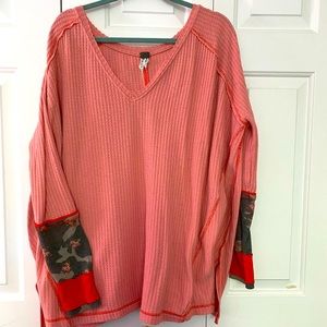 We the Free generously sized thermal top